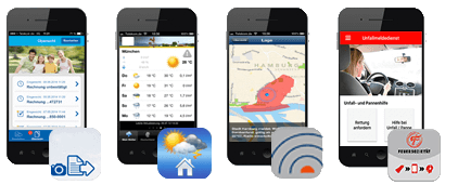 Die mobilen Apps der Feuersozietät Berlin Brandenburg